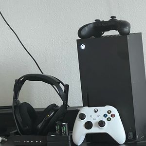 Xbox series x Astro a50s and rechargeable batteries w/ base still has warranty